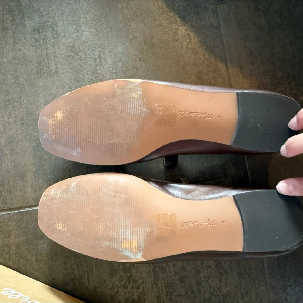 Madewell Brown Leather Greta Ballet Flats - Picture 6 of 6